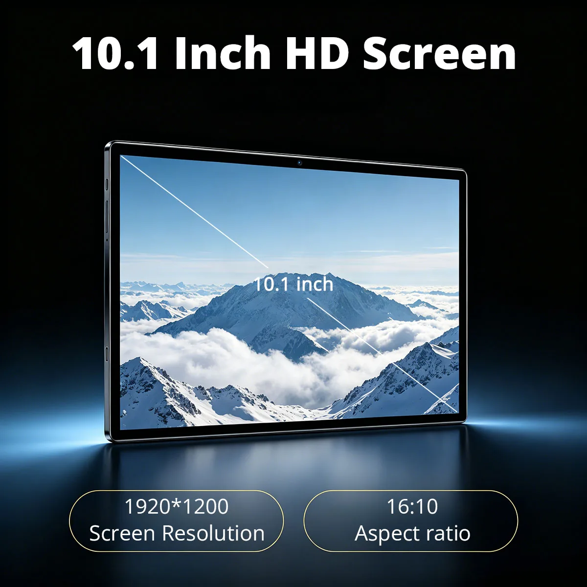 2026 Model Tablet | Brand New Android 15 | 10.1'' Display | 6GB  RAM+128GB ROM | 5+8MP Dual Cameras | 6000mAh | Keyboard Bundle