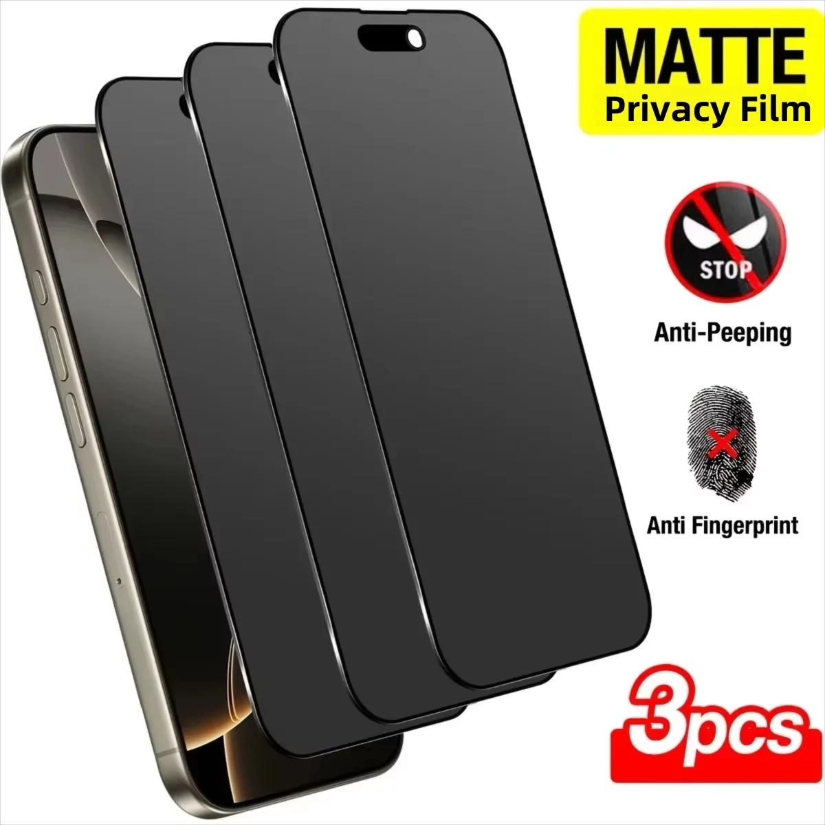Matte Privacy Screen Protector For Xiaomi Redmi Note 15 Pro Redmi 15C 14C 13C 10C 9T A3 Note 14 13 12 11 10 9 8 Pro Ceramic Film