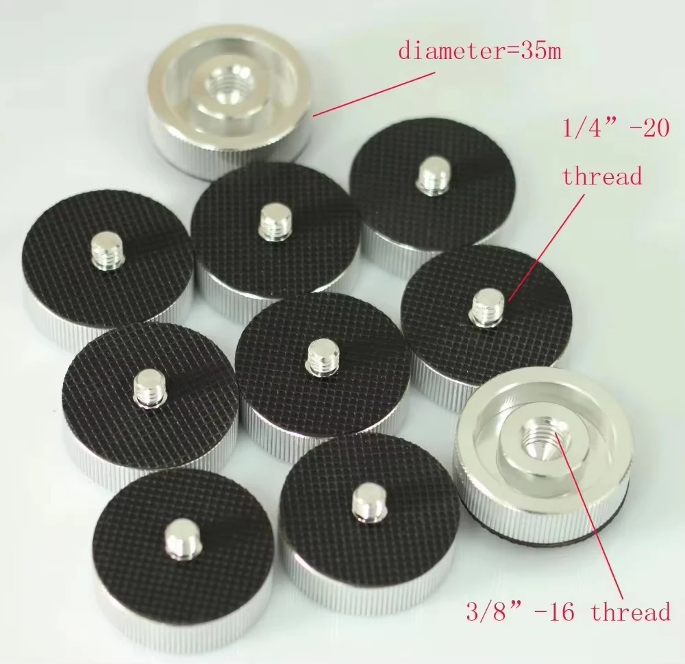 

10pcs 1/4"-20 male to 3/8"-16 female adaptor for tripod and camera 5D2 5D3 system, 1/4 male to 3/8 female adapters, 1/4" to 3/8"