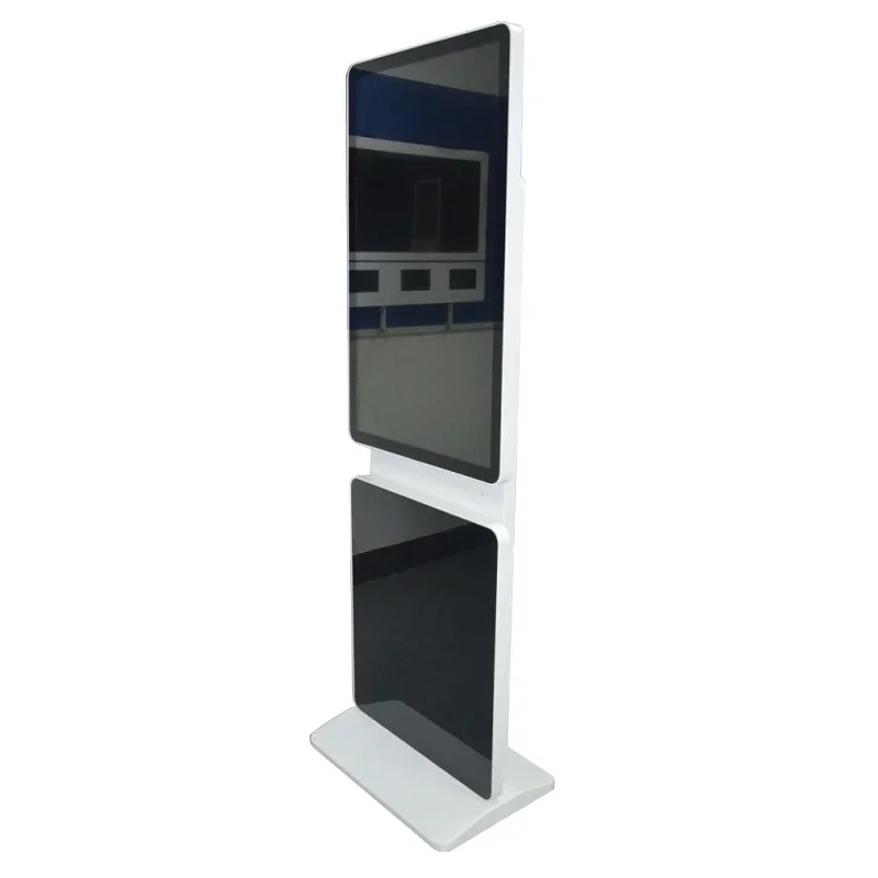 43 inch rotary vertical advertising machine HD LCD touch screen ultra-thin multimedia inquiry machine