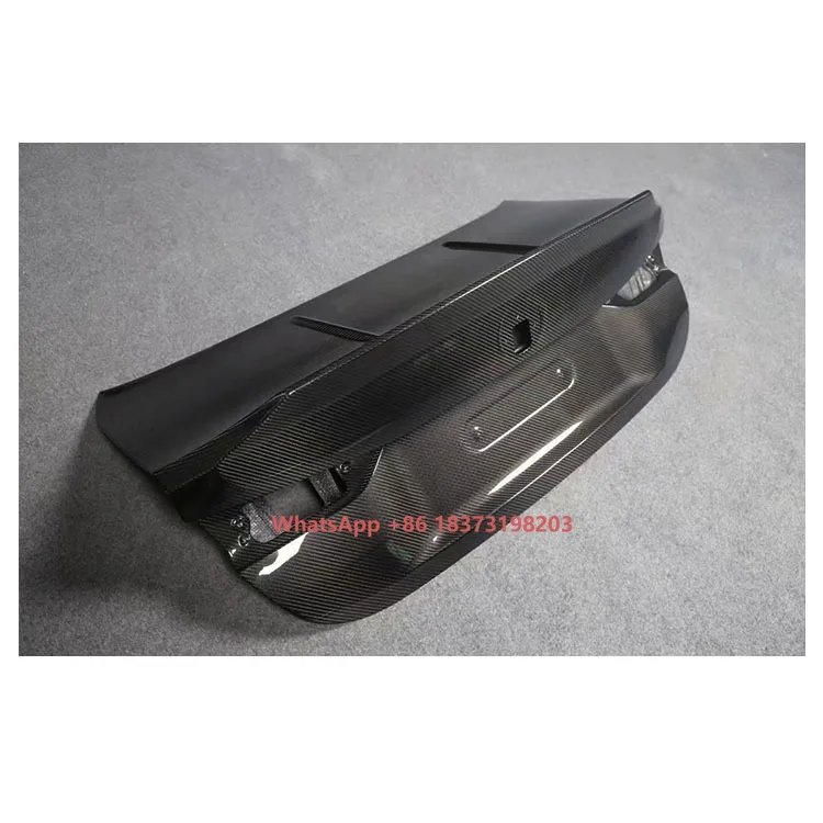 

High Quality CSL Style Carbon Fiber Trunk Lid Cover 4 Series G82 M4 2019+ Car Replacement Rear Trunk Lid