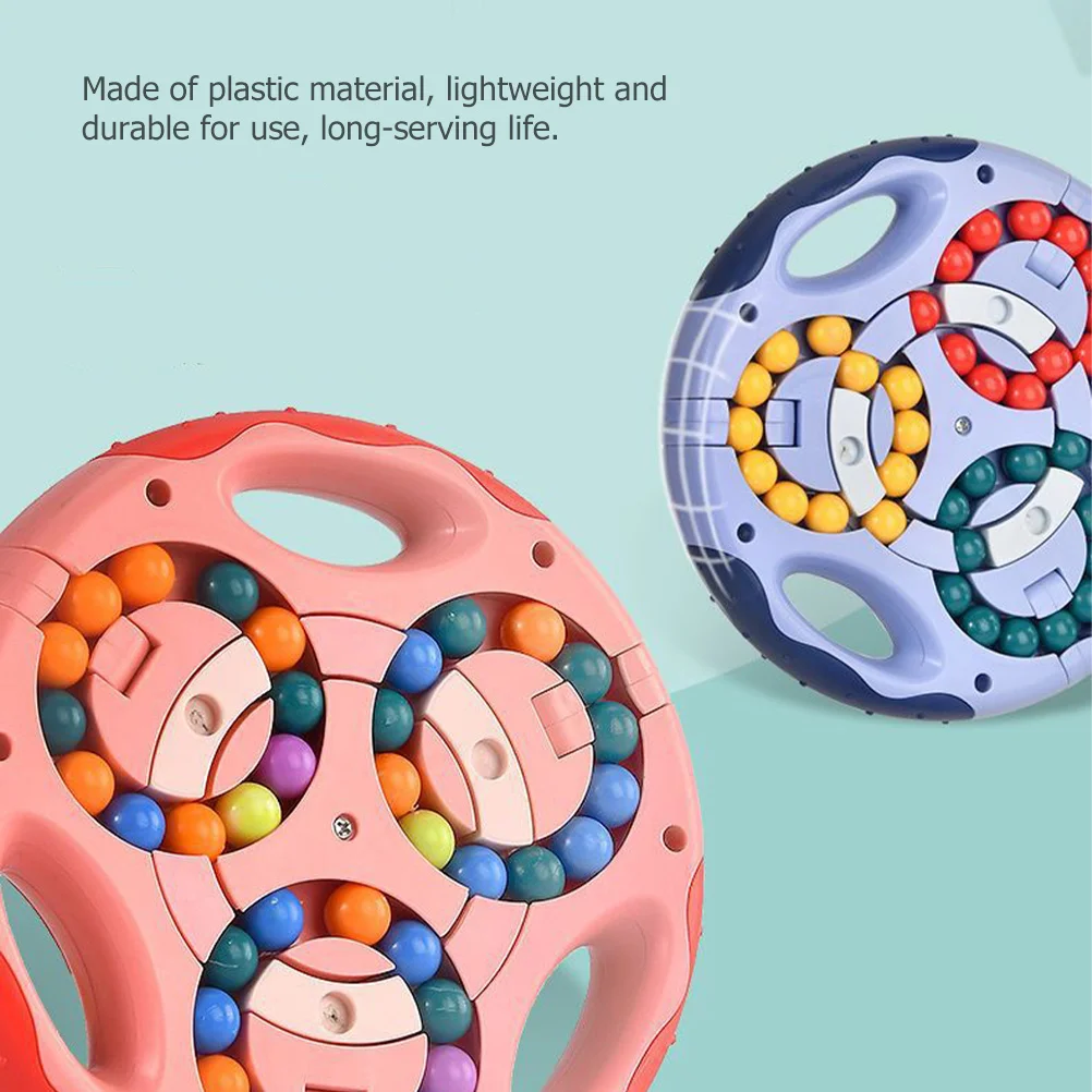 لعبة ألغاز الخرز المتدحرج للأطفال، تخفيف التوتر، تململ ممتع، نشاط الإصبع، اللعب الحسي، مكعب الذكاء التعليمي