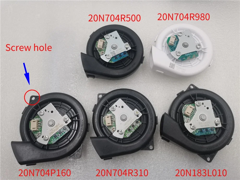 Motor kipas pembersih vakum Robot untuk Xiaomi Roborock S50 S51 S55 S60 S61 S65 S5 MAX S6 E25 E35 20N704R500 20N704R500