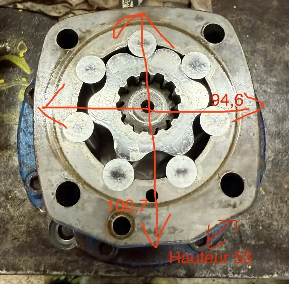 

For Factory Sale Eaton Swing Motor Swing Motor Repair Kit for Mini 17 Excavator