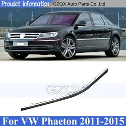 CAPQX Chrome Front Bumper Bright Strip For VW Phaeton 2011-2015 Rear Bumper Bright Strip Bumper Decorative Strip