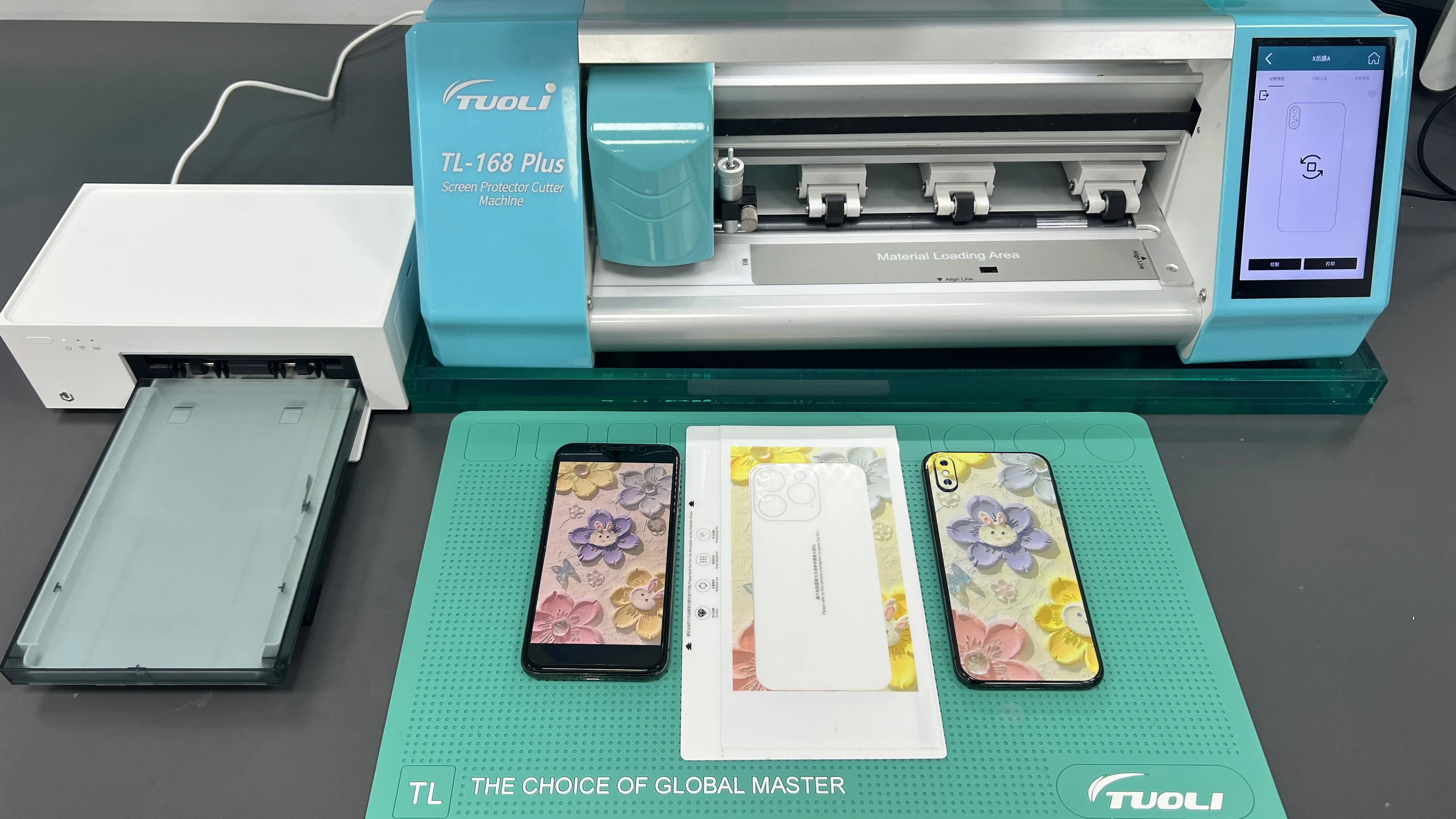 TuoLi TL-SP2 Mini Photo Printing Machine Custom Mobile Cell Phone Cover Back Skin Sticker Sheet Printer for DIY