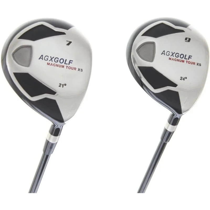 

Men's Magnum 7 + 9 Fairway Utility Woods Set: Graphite Shafts + Head Covers Right Hand, Cadet, Regular