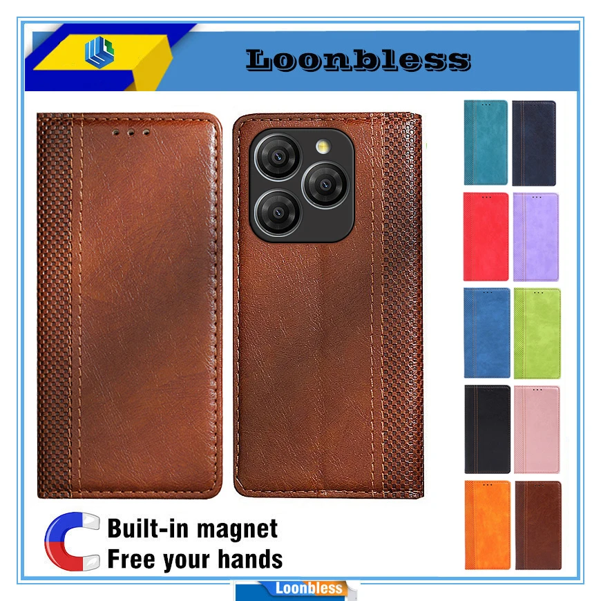 Funda celular para Blackview Shark 9 funda cartera teléfono libro Etui Blackview Shark 9 5G funda carcasa Blackview Shark9 Coque Shell