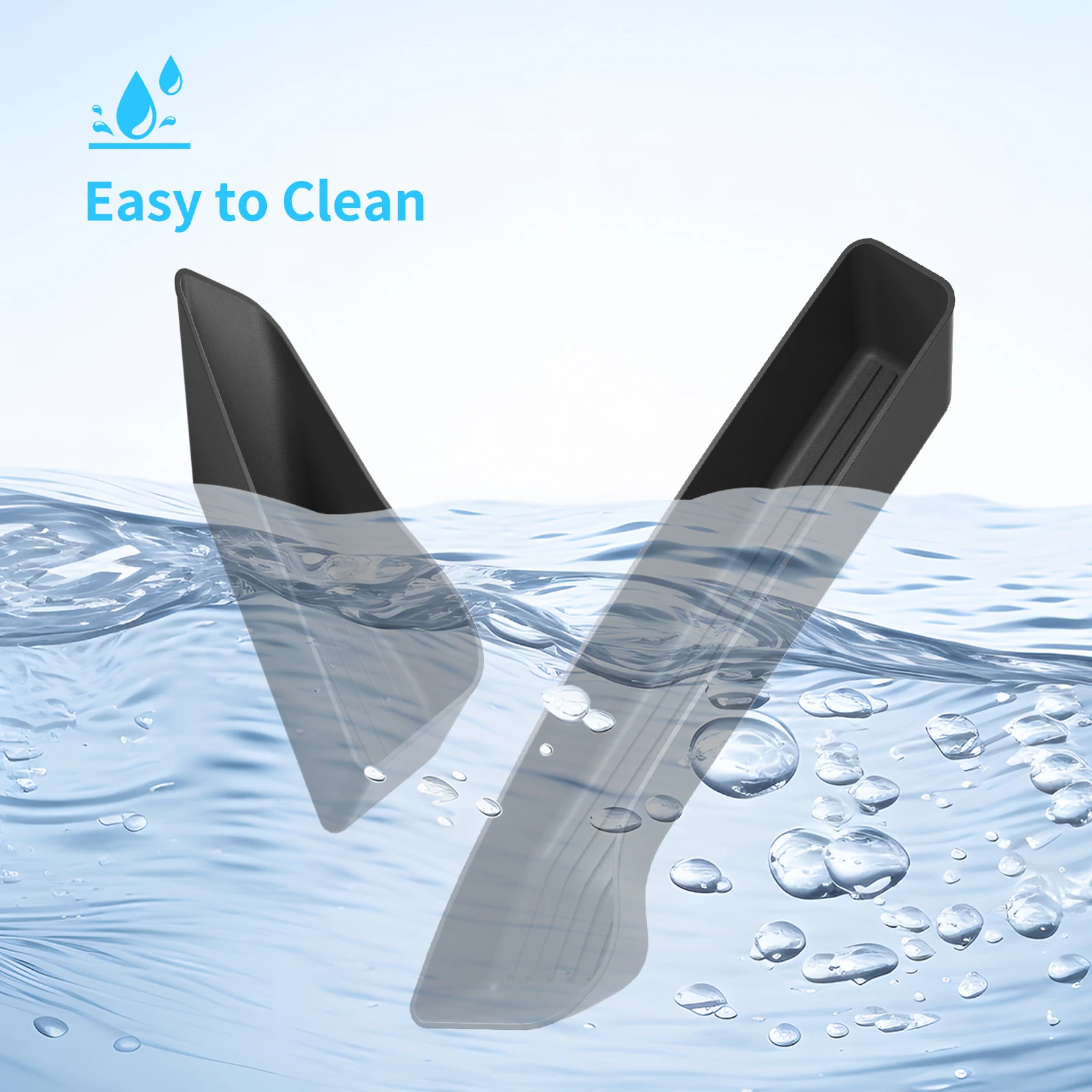 LUCKEASY Front Rear Door Storage Tray for BYD ATTO3 ATTO 3 Evo YUAN PLUS 2025 2026 Car Door Handle Storage Box Organizer TPE - view 6