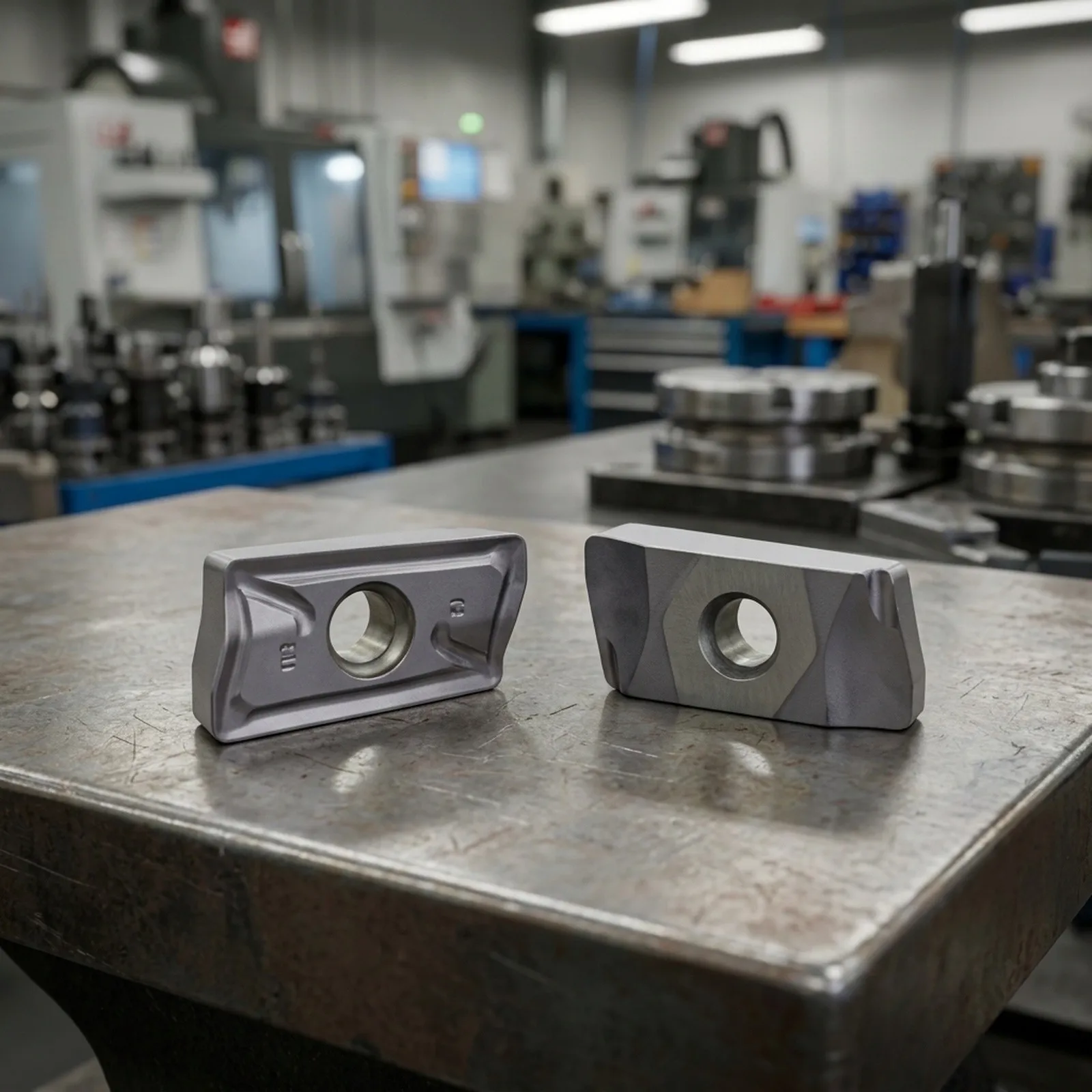 Carbide Blade Indexable Insert High Grip Strength Strong Resistance Suitable For High Trimming Speeds Maintains Tight Tolerances