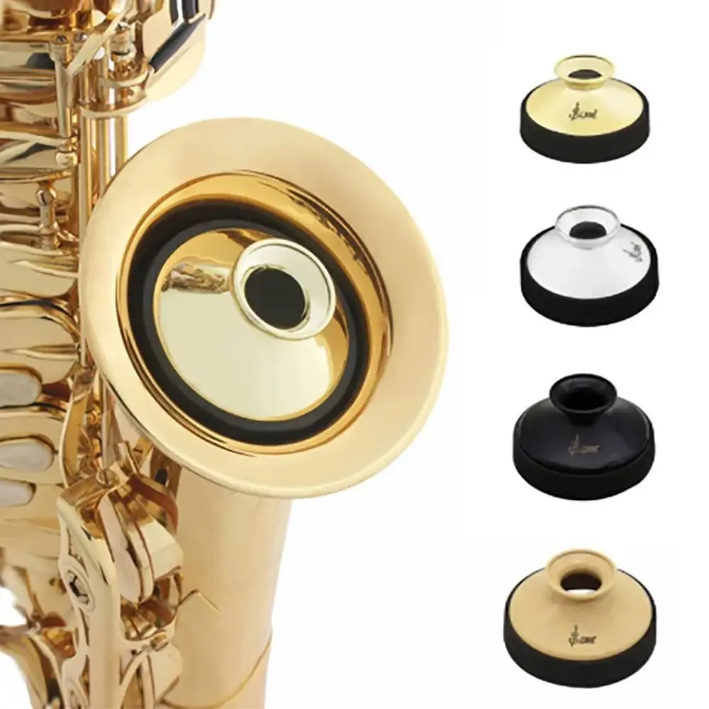 Alto Saxophone Woodwind Musical Instrument Accessories Round Light-Weight ABS Mute Damper for Alto Sax High Quality