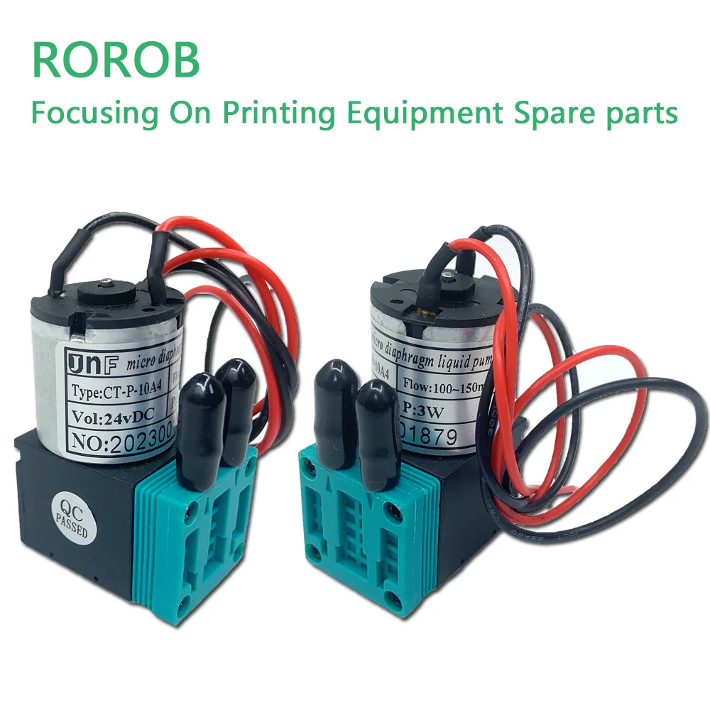 

JNF 3w Маленький насос для кристального/GongZheng/Infiniti сольвентный принтер микро диафрагменный жидкостный насос DC 24V 100-150 мл/мин чернильный насос