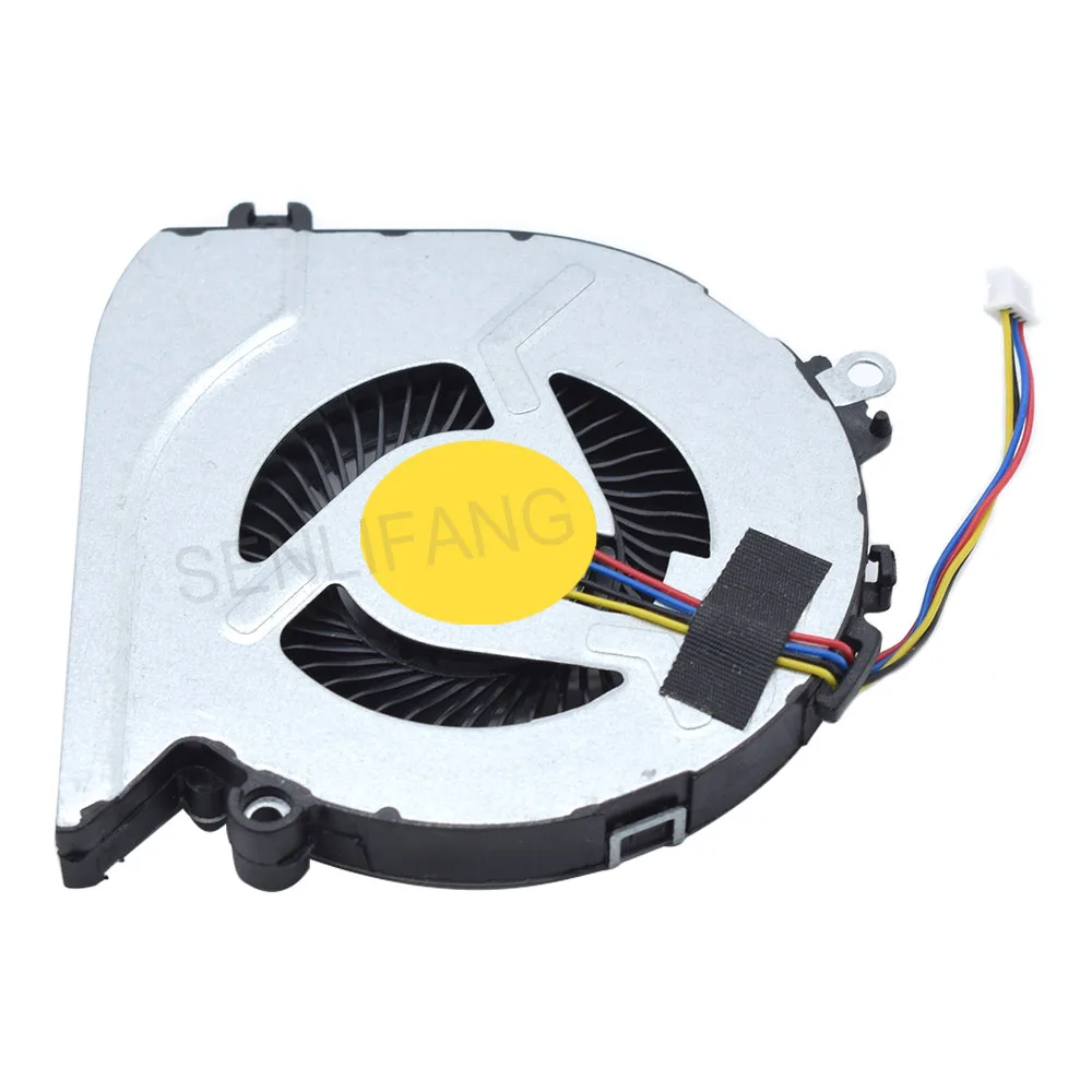 DFS200405040T DC5V 0.5A Cooling Fan For HP Pavilion 15Z-A 15-AB 17-G 17-G015DX CPU Computer Replacement 4Pins Wires 812109-001