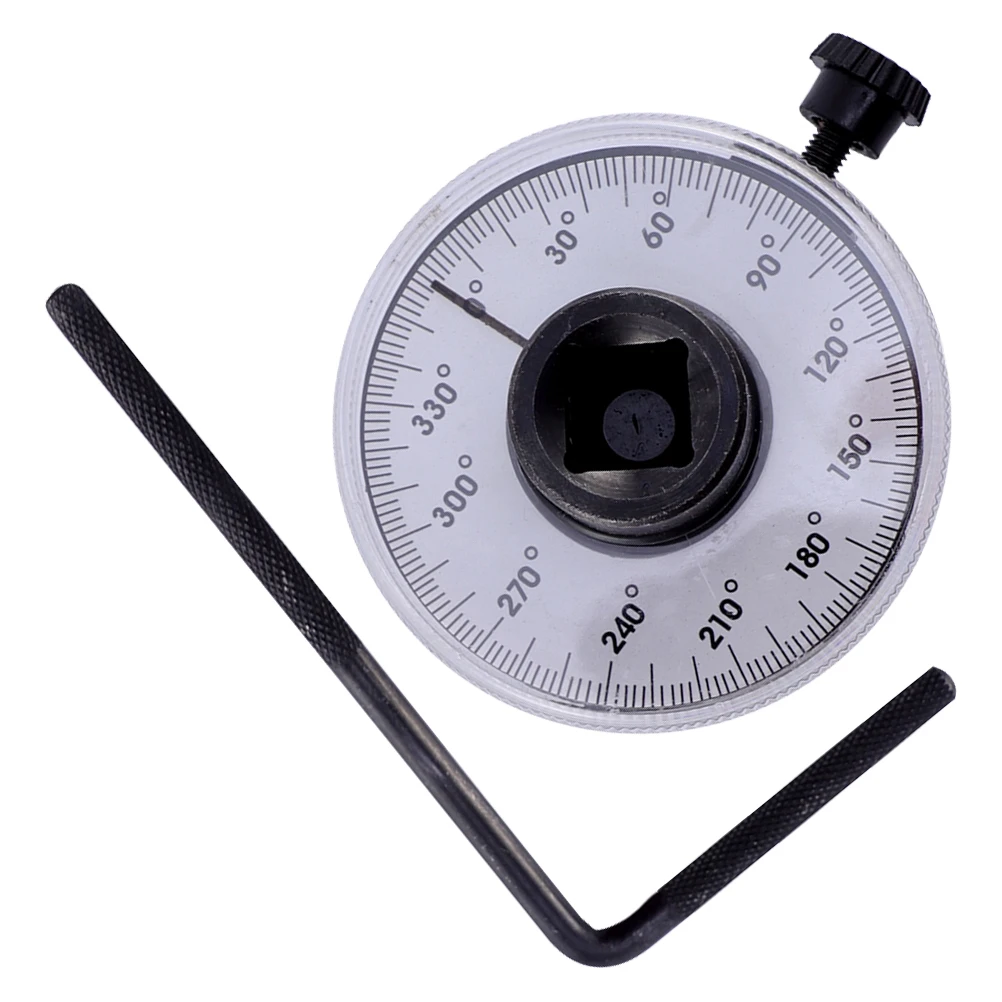 

1 set Wrench Gauge Tool Wrench Degree Torque Degree Torque Craftsman Steel Angle Gauge Measure Meter Angle Meter Set