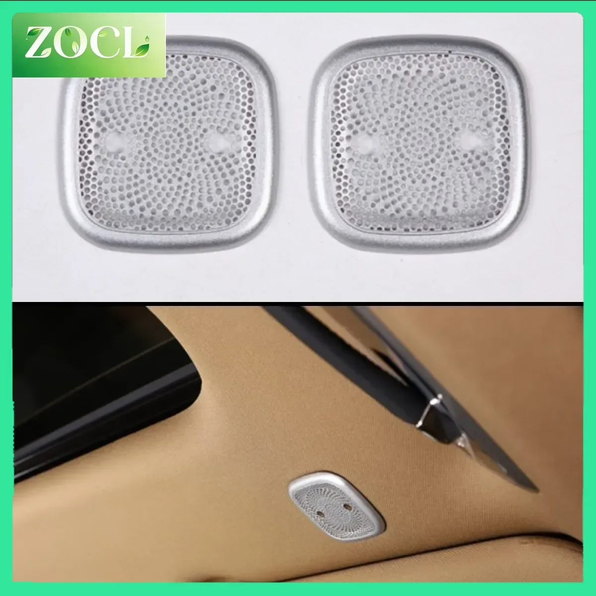 Autocollant de couverture en maille pour haut-parleur de toit de voiture, adapté au Land Rover Range Rover Sport Vogue L460 2023, accessoires d'intérieur