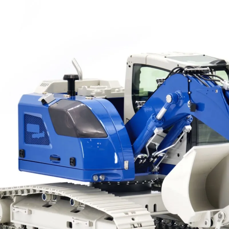 

Гидравлический гусеничный экскаватор JDM-208 RC R920, масштаб 1:14, металлическая модель с дистанционным управлением, радиоуправляемая техника Flysky ST8