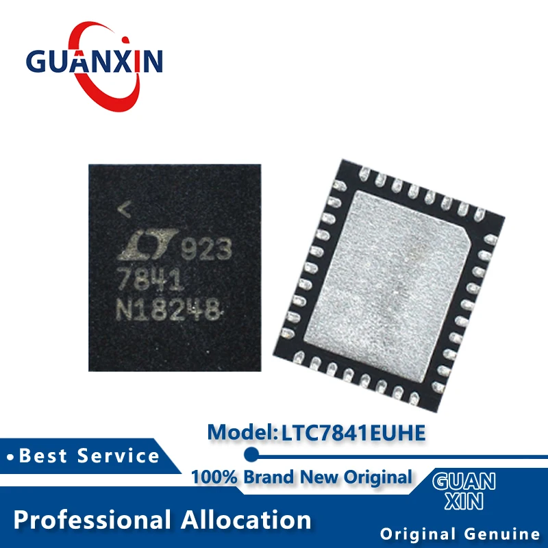 

100% New Electronic LTC7841EUHE Marking 7841 QFN-36 LTC7841