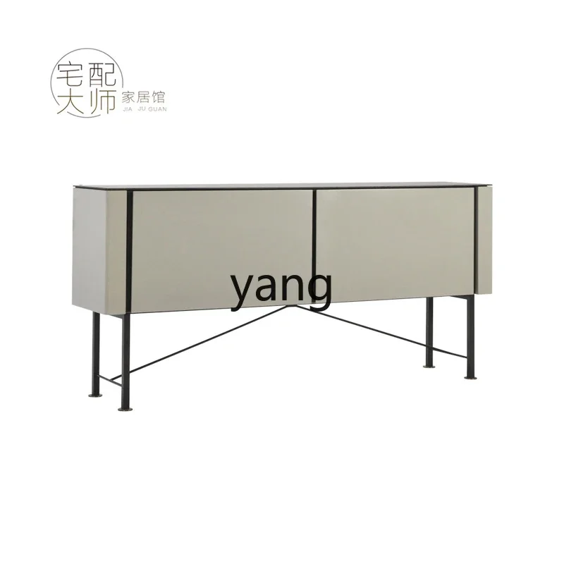 

Yhl Modern Minimalist Entrance Cabinet Italian Restaurant Light Luxury Locker Living Room Tea Cabinet