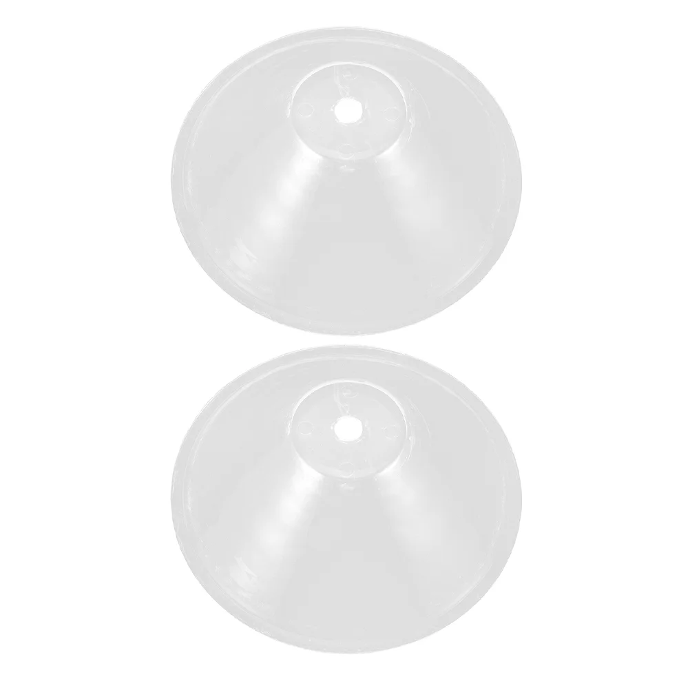 2 Pcs Nozzle Cleaning Machine Splash Guard for Vacuum Cleaner Splashproof Shield Sprinkler Fan Cover Plastic