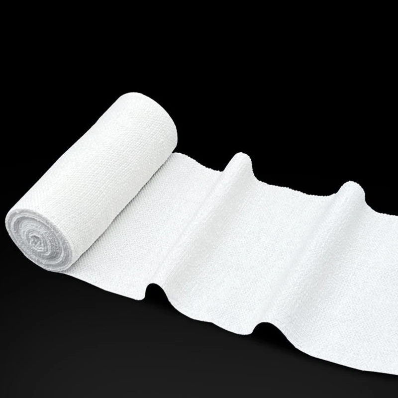 Elastische Kompressionsbandage mit Haken Sportunterstützungstape Knöchel Handgelenk Arm Bein Wickelband Erste-Hilfe-Wundversorgung Bandage – Detail 8