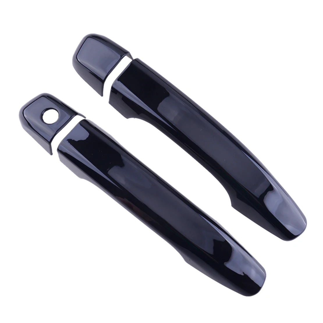 1 Set ABS Car Exterior Outside Side Door Handle Covers Trims Fit For Honda Accord 2018 2019 2020 2021 Black