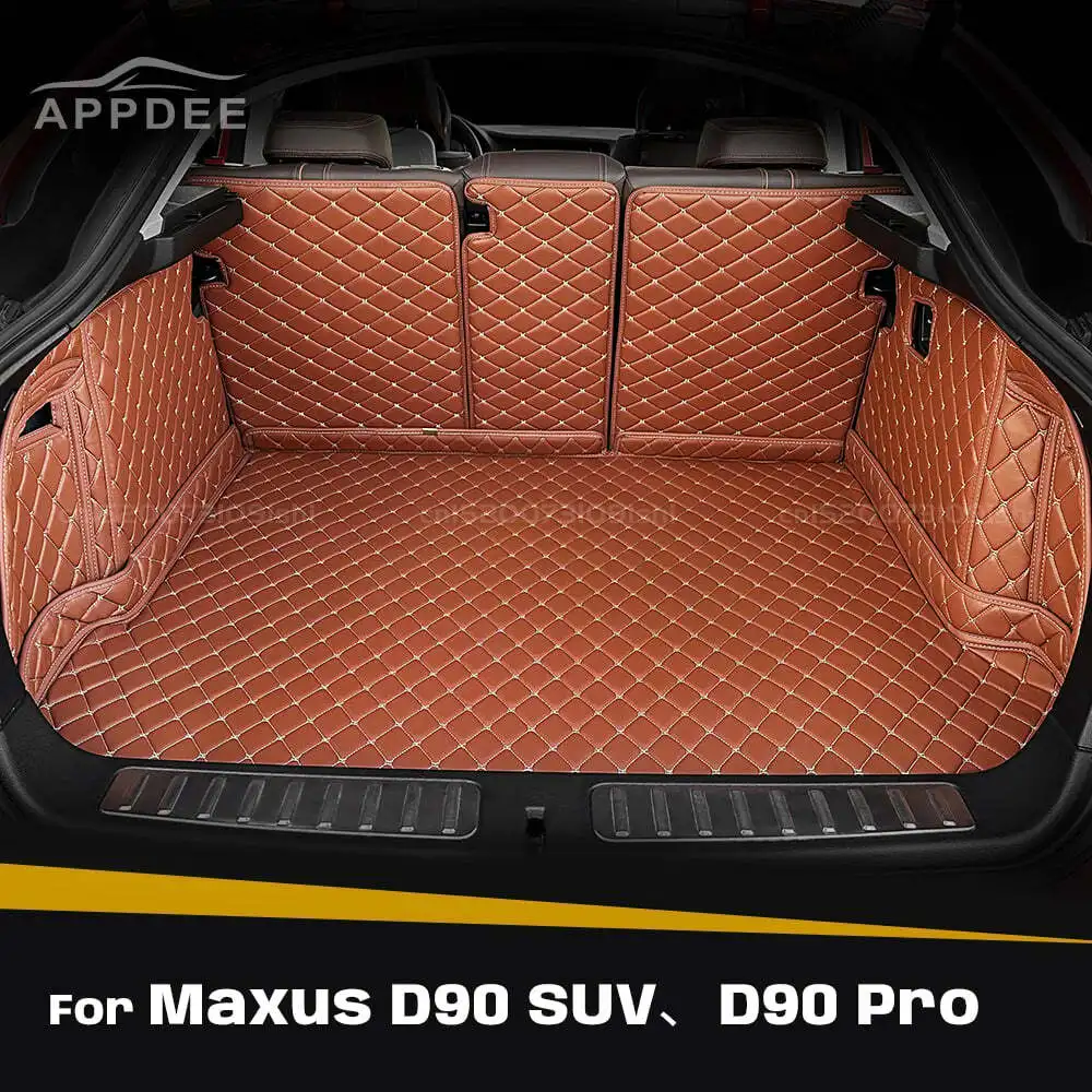 

Для Maxus D90 7-местный внедорожник D90 Pro 6/7-сиденье с полным покрытием, коврик для багажника, автомобильный грузовой вкладыш, аксессуары для интерьера