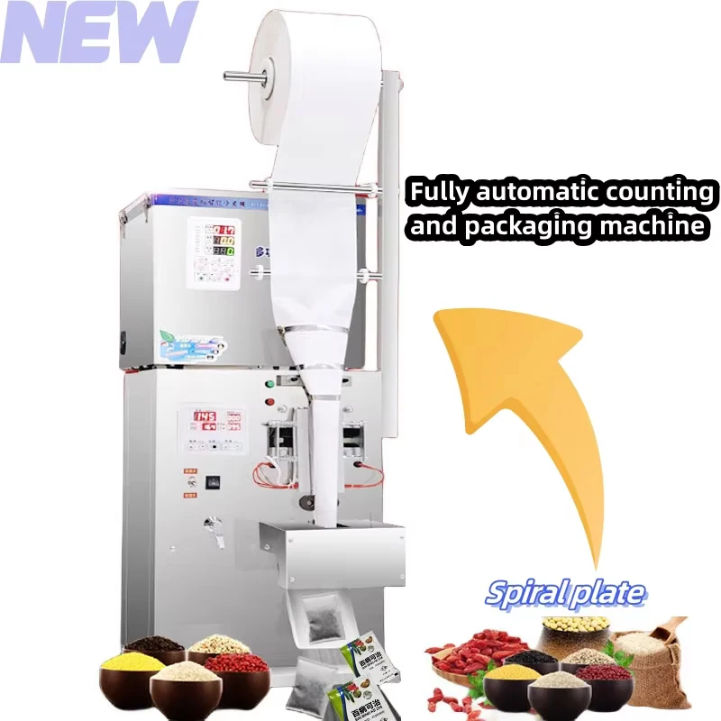 

1-100 г автоматическая упаковочная машина для взвешивания, автоматическая упаковочная машина для подсчета, спиральная электронная аппаратная версия для лекарств