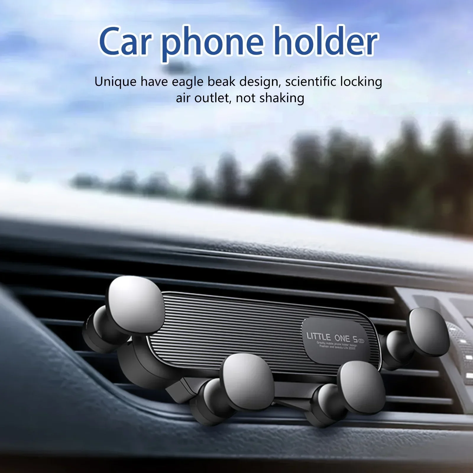 Gravity Car Air Vent Outlet Clip Phone Holder Universal Phone Mount For Car Support Telephone Mobile Phone Holder In Car