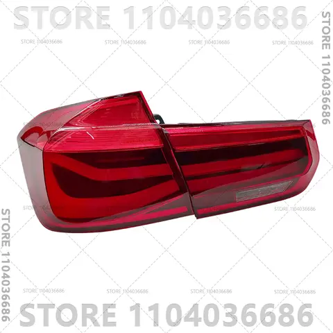 Para 2016-2018 F30 F80 BMW Serie 3 M3 con bombilla LED luz trasera de freno 63217369117 63217369118 63217369119 63217369120