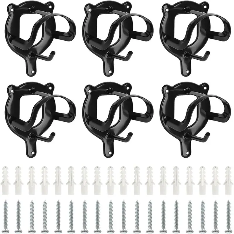 

Hook Horse Tack, Equestrian Bridle Hanger, Storage Halter Hanger, Holder Bridle(Pack Of 6) Multi-Purpose