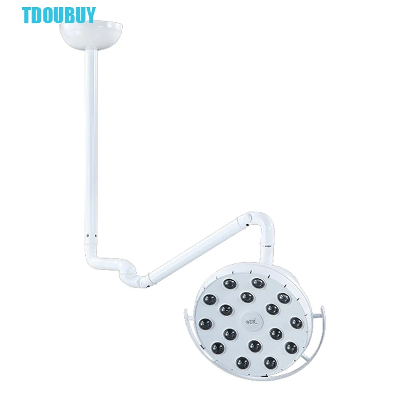 TDOUBEAUTY 20-Hole 60W Surgical Ceiling  Dental  Lamp Stand Mobile For Dental Clinics Pet Hospital Lighting（110-240V）