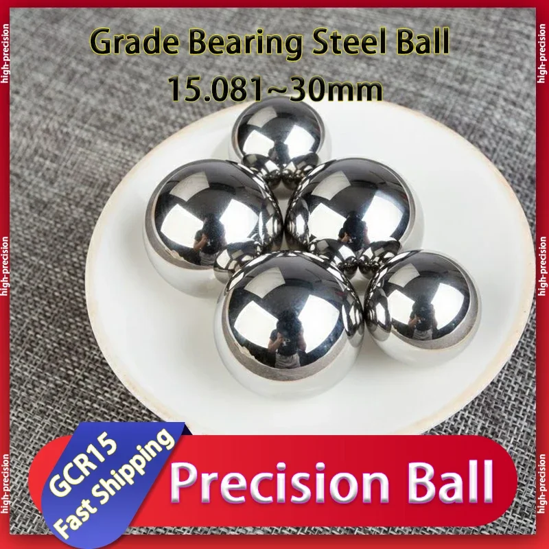 

GCR15 High Precision Solid Stainless Steel Balls Slingshot Hunting Small Ball Bearing Steel Ball 15.081/15.5/15.878/16/16.5~30mm