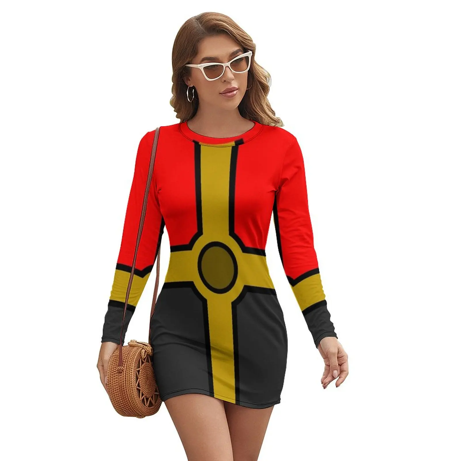 

AoSth Robotnik Suit Long-sleeved Dress Female clothing elegant party dress for women 2024 dress