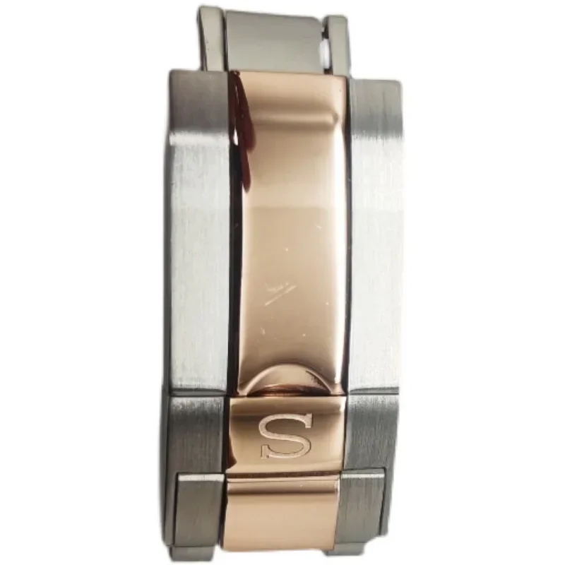 นาฬิกาโลโก้ลายผีน้ำหัวเข็มขัดเหล็กแม่นยำสำหรับผู้ชายและผู้หญิงหัวเข็มขัดเหล็กซิลิโคน