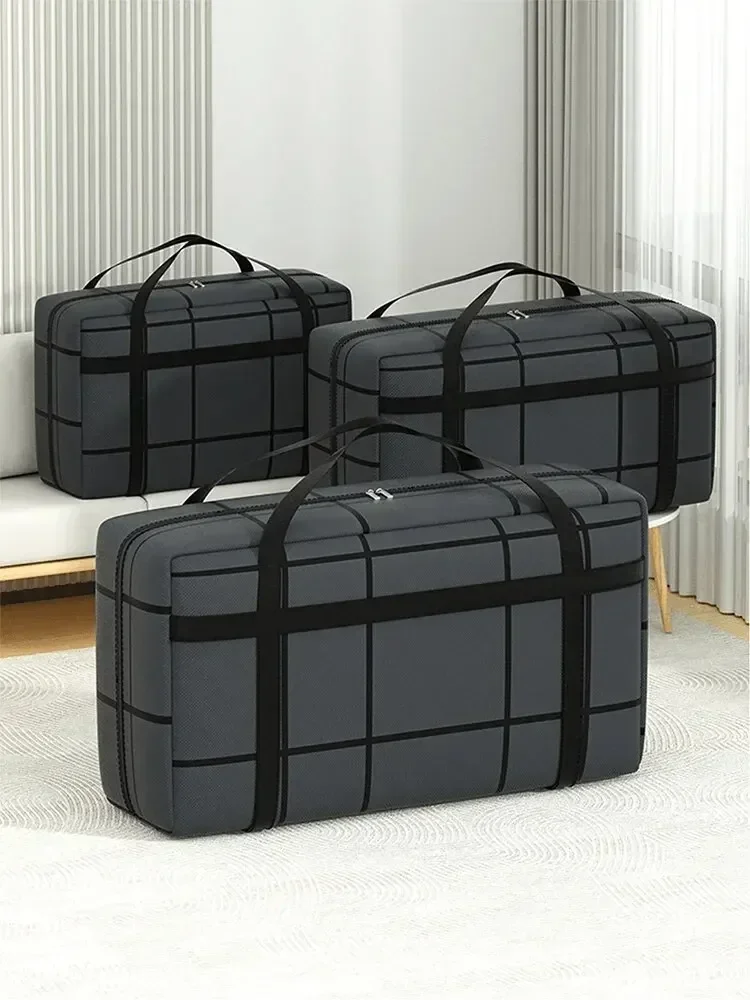 Thick composite material storage, large capacity clothing, cotton quilt storage bag, waterproof large size, portable handheld