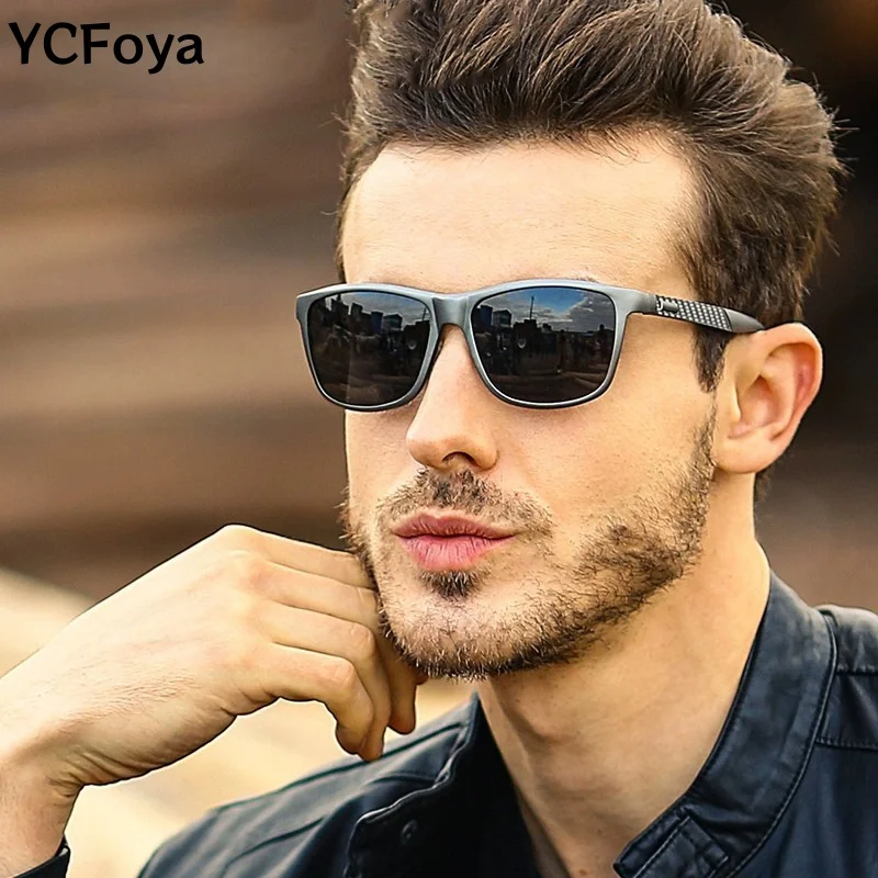 

YCFoya Men's Fashionable Aluminum Magnesium Polarized Sunglasses for Outdoor Cycling Fishing Driving Sport Eyewear 8587