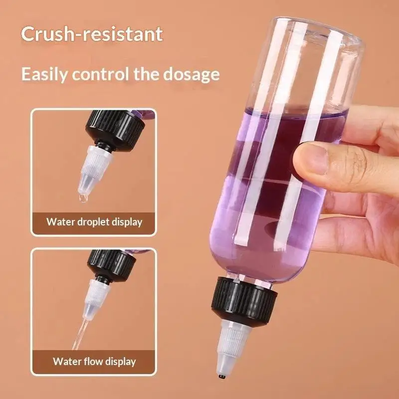 Leak Proof Refillable Dropper Bottle BPA Free PET 5ml-250ml for Cosmetic Serum Oil Liquid Travel Portable Use