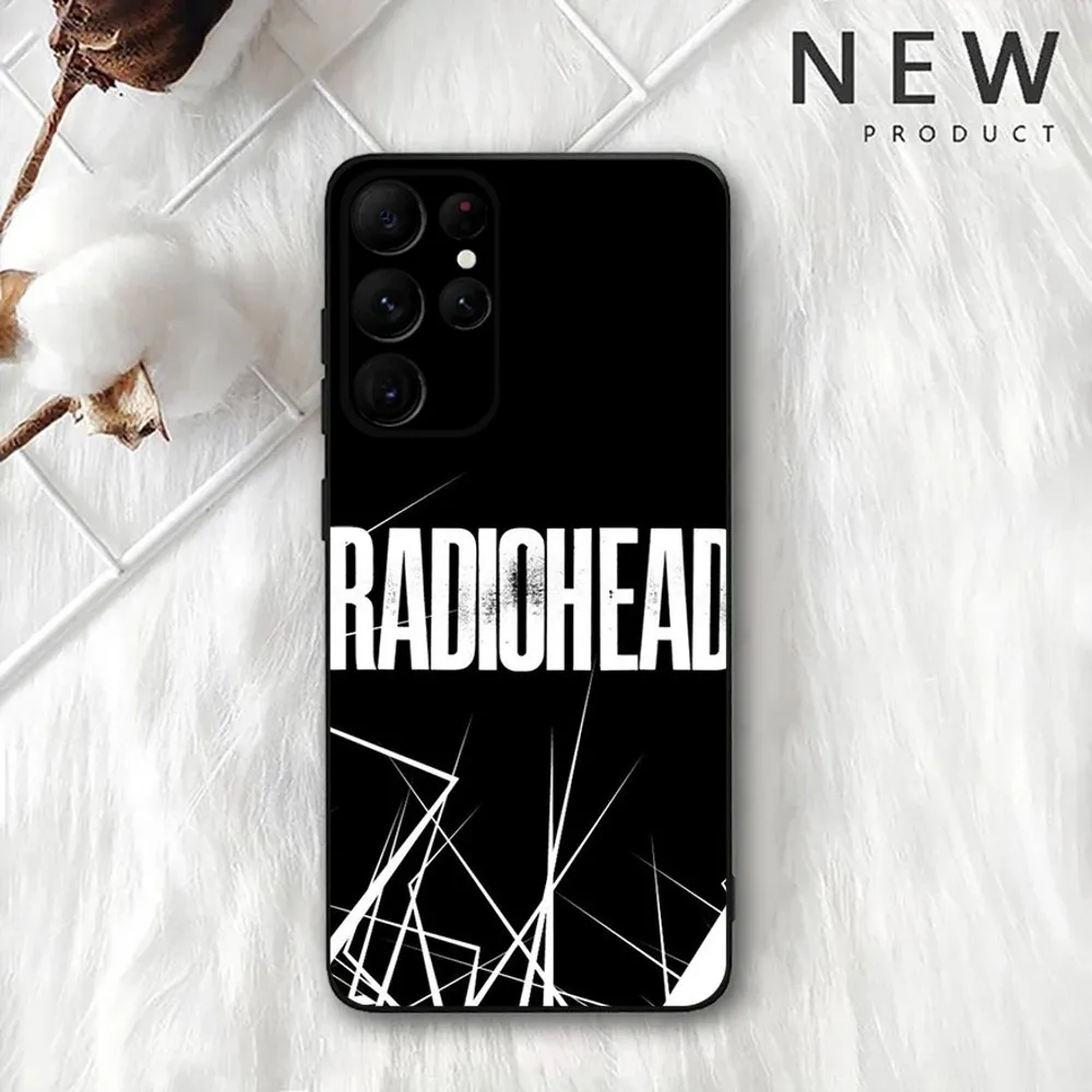 Rock Band R-Radiohead   Phone Case For Samsung Galaxy A20,A21s,A22,A31,A32,A52,A53,A72,73,A80,A91 Soft Black Cover