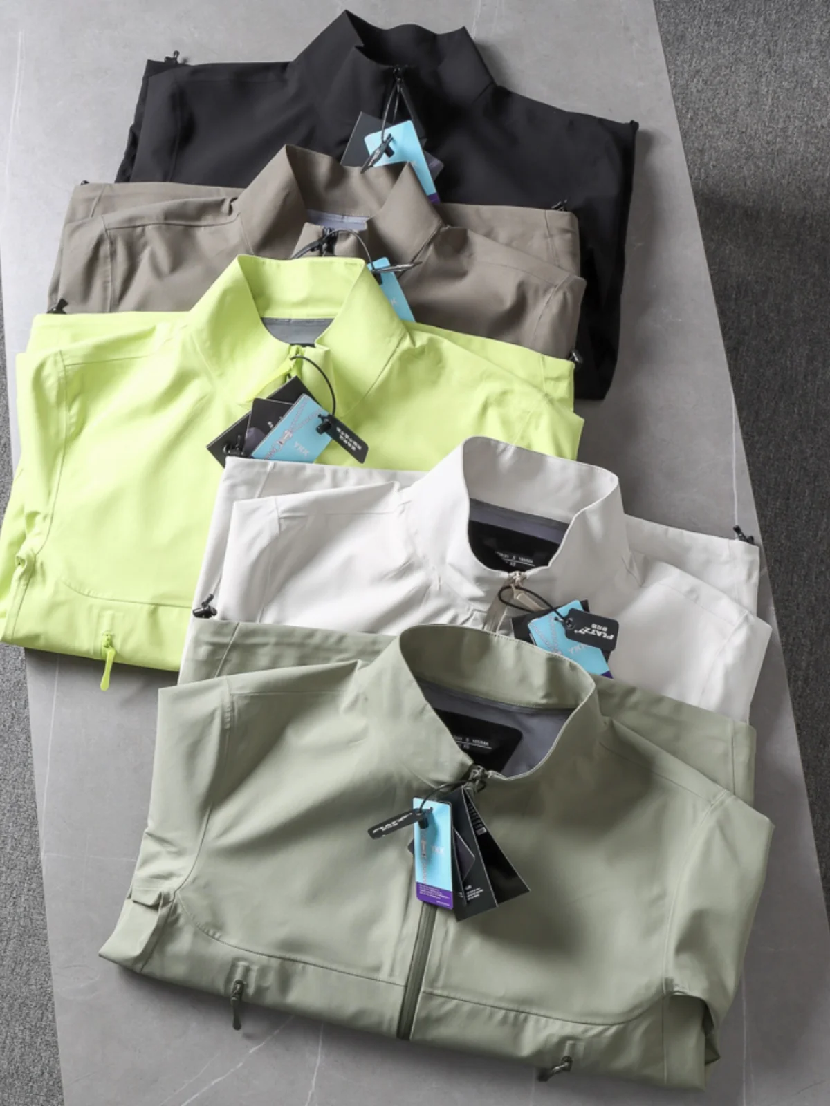 

Легкое дышащее мужское уличное пальто с воротником-стойкой и полным клеем, водонепроницаемое весенне-осеннее пальто Faion Urban Sle Long Sve