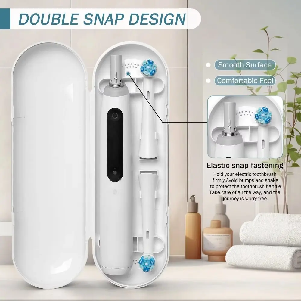 Portable Electric Toothbrush Travel Box Compact Design Dustproof Portable Toothbrush Box Daily Storage for Oral B IO