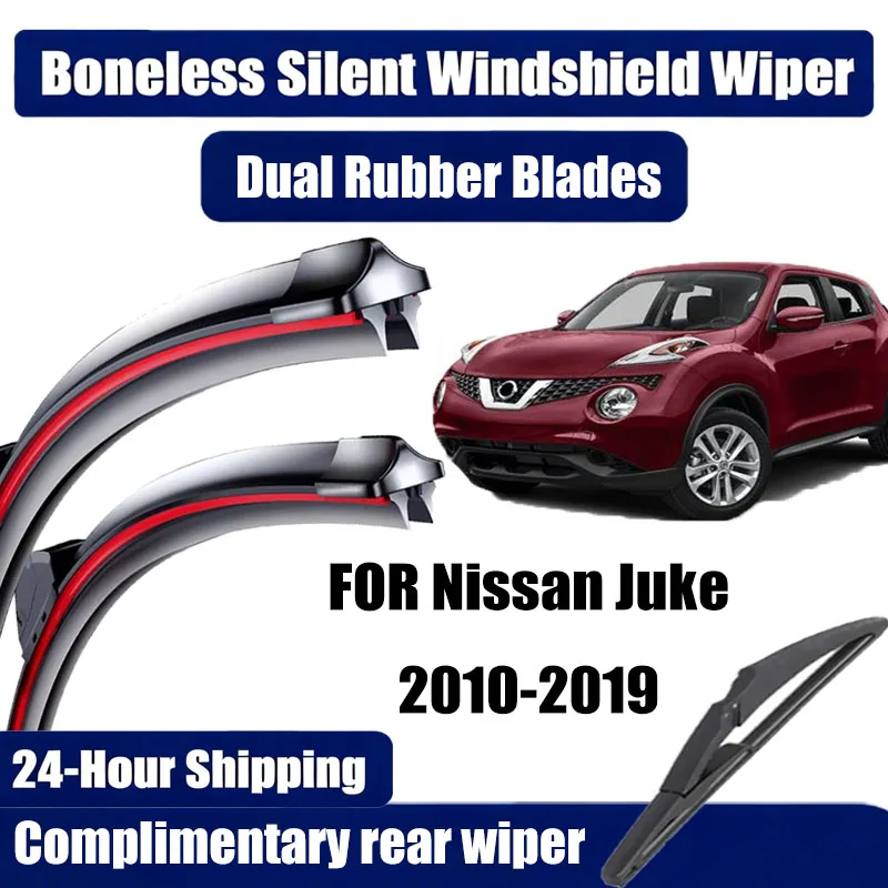 

3 шт. передние и задние щетки стеклоочистителя для Nissan Juke 2019 2018 2017 2016 2015 2014 2013 2012 2011 2010 22 "14" 12"