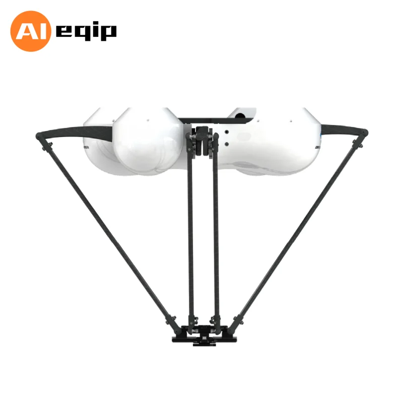 Factory Delta Capacity 10kg High Speed 4 Axis Parallel Robot Robotic Arm for Product Sorting