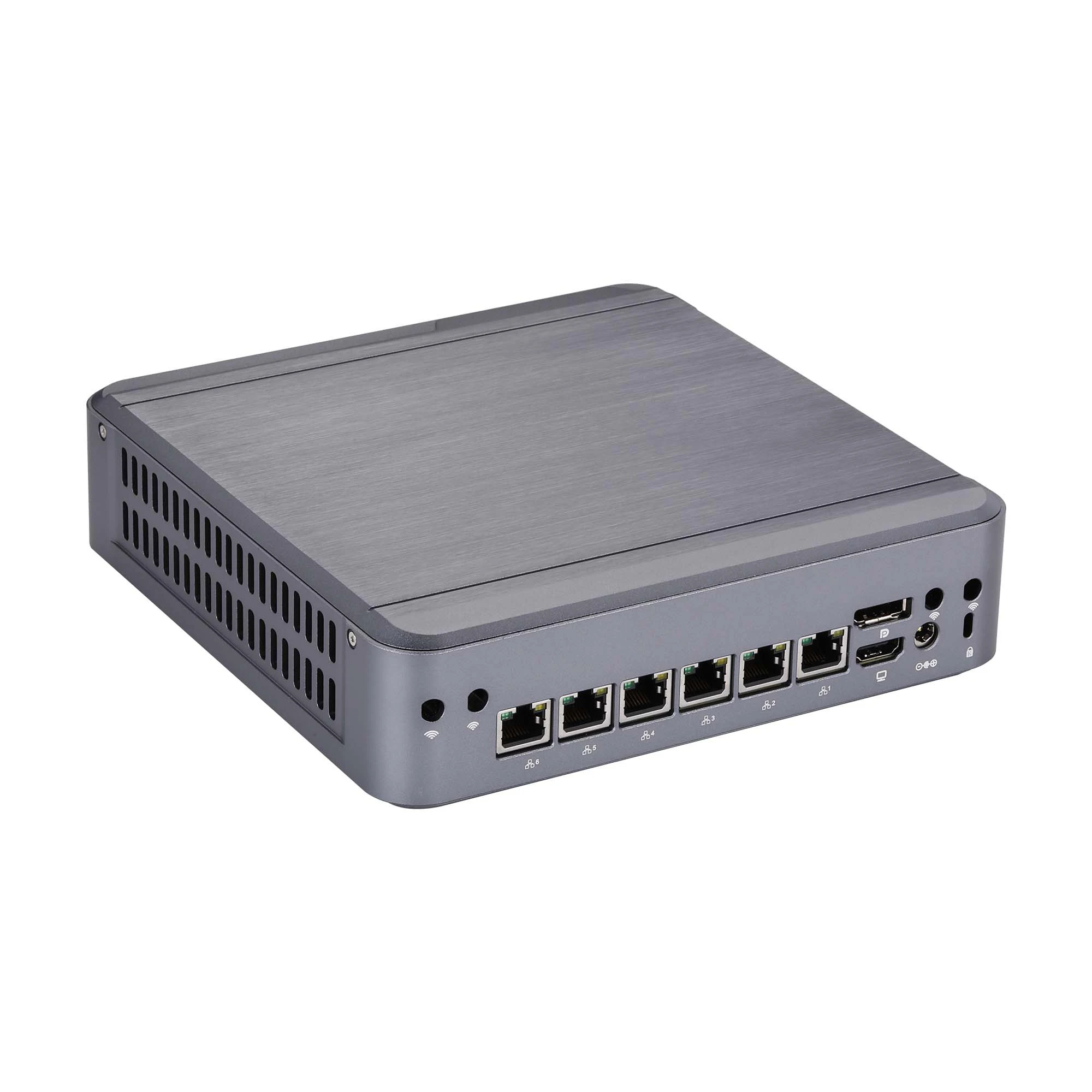 Kansung K71211G6 G6900 Industia Mini PC 6 LAN I225 2,5 ГБ Pfsense Gateway Брандмауэрный маршрутизатор Intel UHD Graphics 710