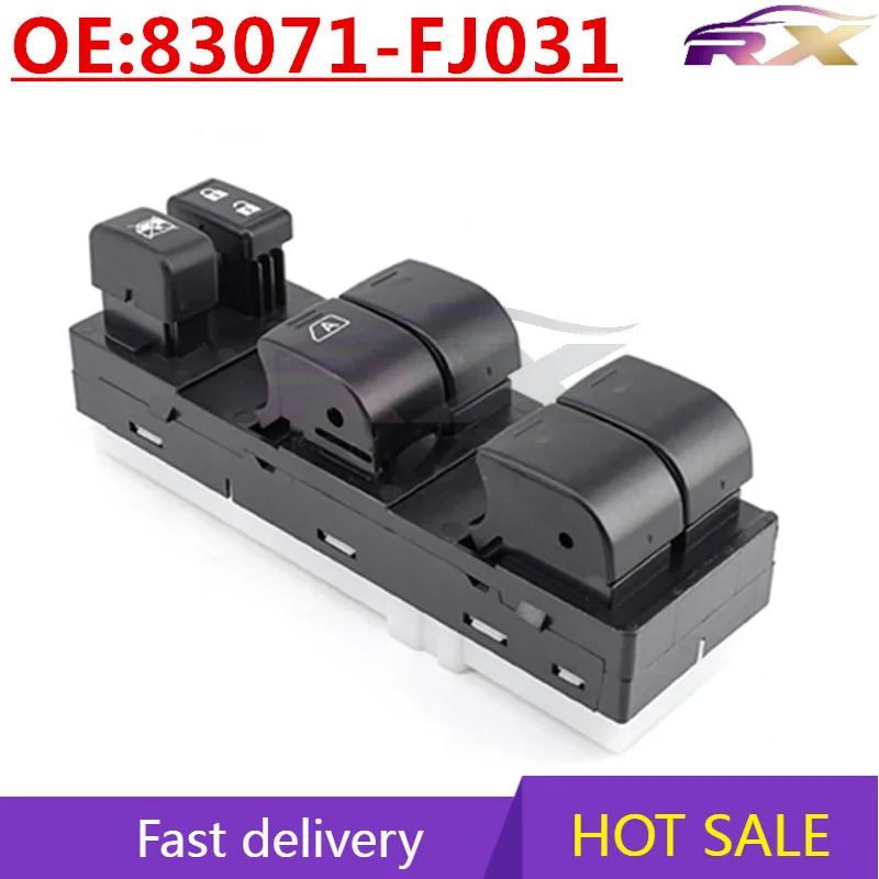 

OEM:83071-FJ031 Auto Accessories Glass Lifter Switch Power Window Control Switch For Subaru