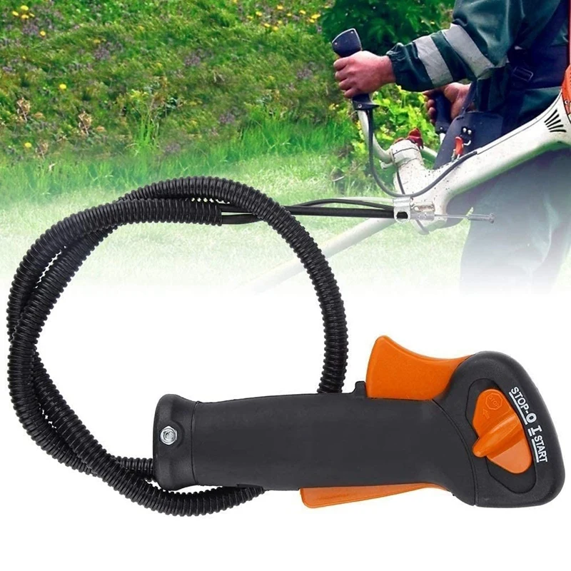 Throttle Control Handle With Switch 4128-790-1301 For Stihl FS120 FS200 FS250 Brushcutters & Trimmers