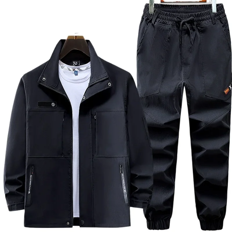 

Spring and Autumn Work Clothes Suitable for Repair Welding Outdoor Leisure Construction Sites Hiking Fishing Motorcycle Wear