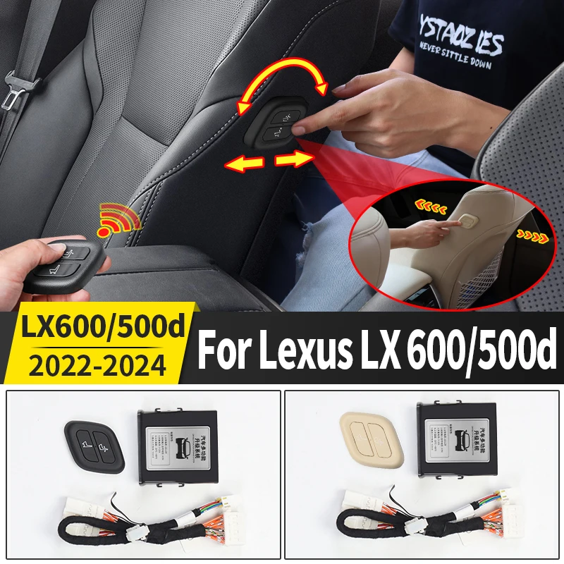 

Co-Pilot Seat Button Control Device For 2022 2023 2024 Lexus 600 LX600 LX500d Interior Upgrade Accessories Modification Tuning