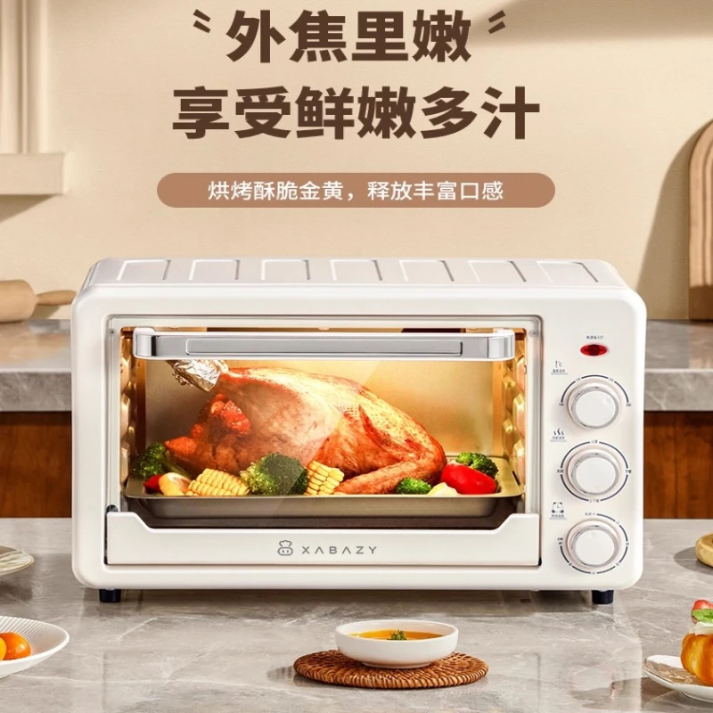 فرن كهربائي منزلي خبز كهربائي 22 لتر فرن صغير أدوات خبز أجهزة المطبخ #3