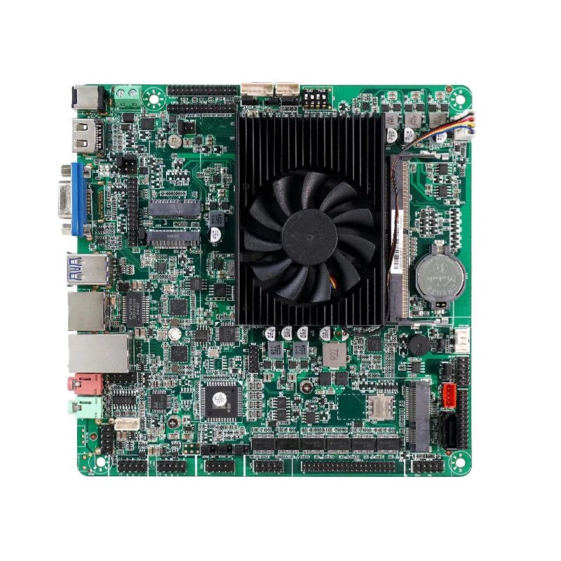 N100DC-ITX main board 12th generation N100 quad-core low power consumption fanless mini host lvds display