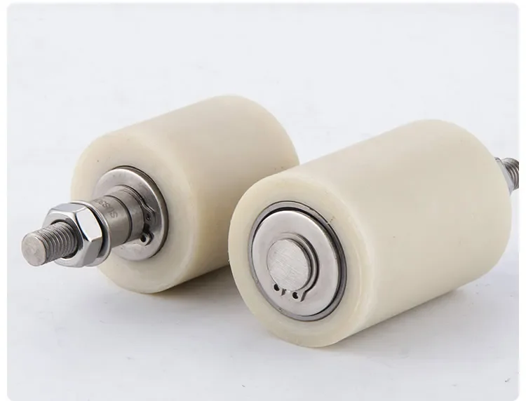 304 stainless steel nylon pulley/caster,Sliding door Clip,Guide/Track wheel,with bearing,stable,durable,Industrial Hardware